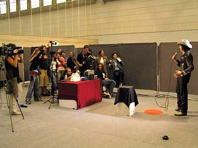 1ª Fase casting de OT en la Sala Petita del Palau Sant Jordi