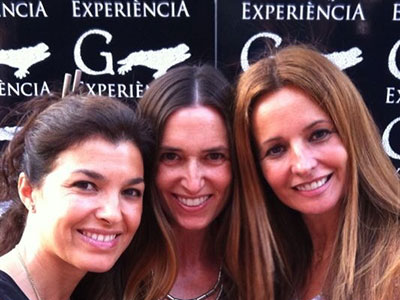 Con Noemi Galera en la Inauguración de Gaudí Experiència